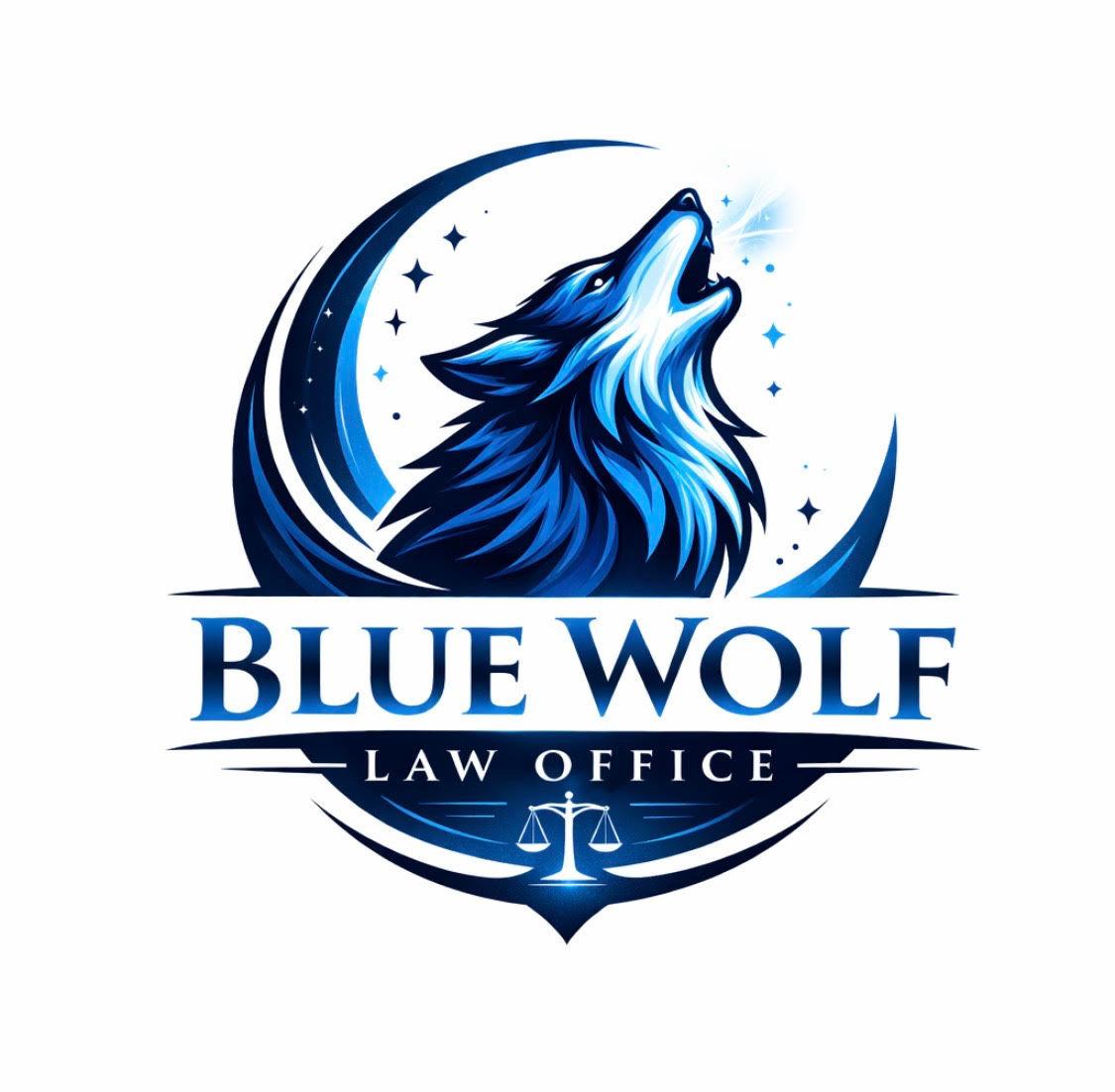 Blue Wolf Law Office Logo